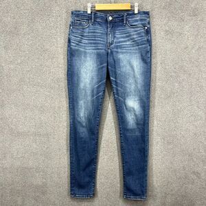 Abercrombie & Fitch Harper Jeans Women's 28/6L Blue Harper Super Skinny Mid Rise
